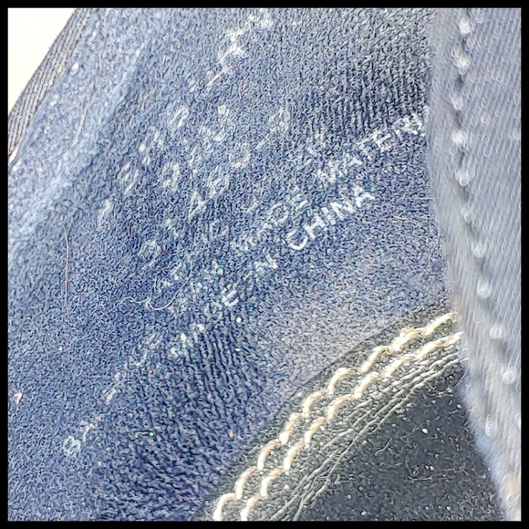 Vintage Black Fabric Shoes, 9.5 - Picture 8 of 10